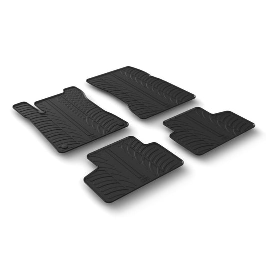 24457 - Set tappeti su misura in gomma - compatibile per  Mercedes GLB (11/19>)