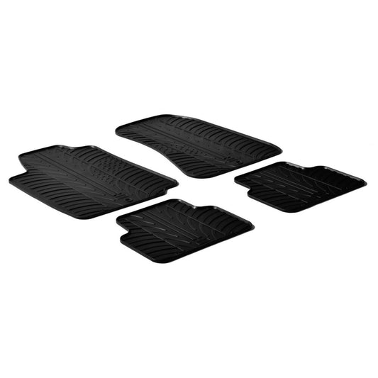 24461 - Set tappeti su misura in gomma - compatibile per  Alfa Romeo 159 4p (08/05>09/13) -  Alfa Romeo 159 Sportwagon (03/06>09/13)