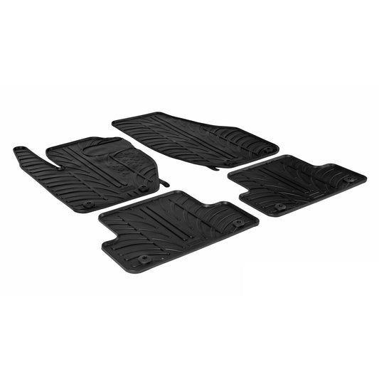 24471 - Set tappeti su misura in gomma - compatibile per  Volvo V40 (09/12>05/20) -  Volvo V40 Cross Country (01/13>05/20)