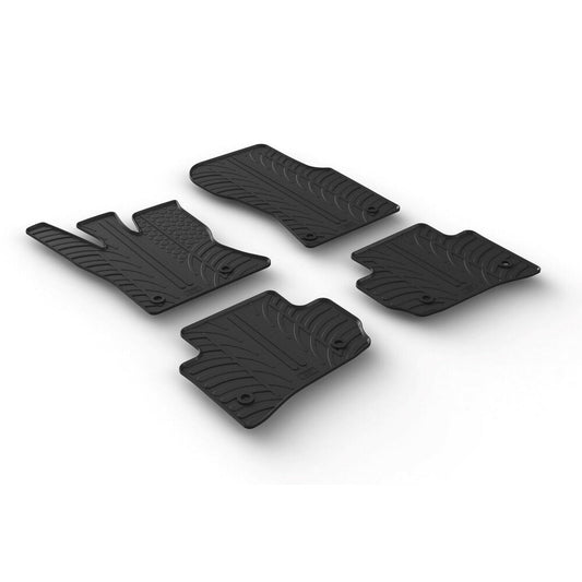 24513 - Set tappeti su misura in gomma - compatibile per  Land Rover Range Rover Velar (06/17>)