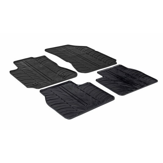 24602 - Set tappeti su misura in gomma - compatibile per  Citroen C4 Cactus (05/14>10/20)