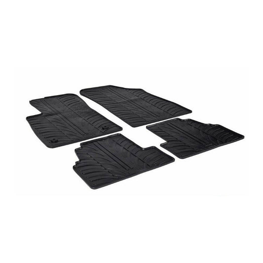 24615 - Set tappeti su misura in gomma - compatibile per  Chevrolet Trax (03/13>09/15) -  Opel Mokka (11/12>03/16) -  Opel Mokka X (04/16>12/19)