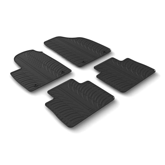 24678 - Set tappeti su misura in gomma - compatibile per  MG HS (04/21>09/24) manuale