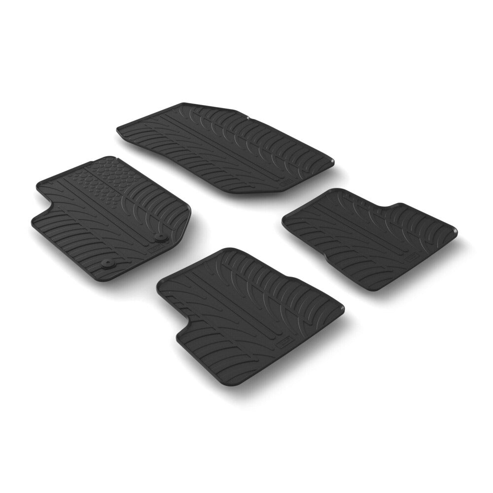 24683 - Set tappeti su misura in gomma - compatibile per  Jeep Avenger (12/22>) manuale