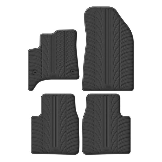 24707 - Set tappeti su misura in gomma - compatibile per  Opel Frontera (09/24>) Mhev -  Citroen C3 Aircross (08/24>) Mhev