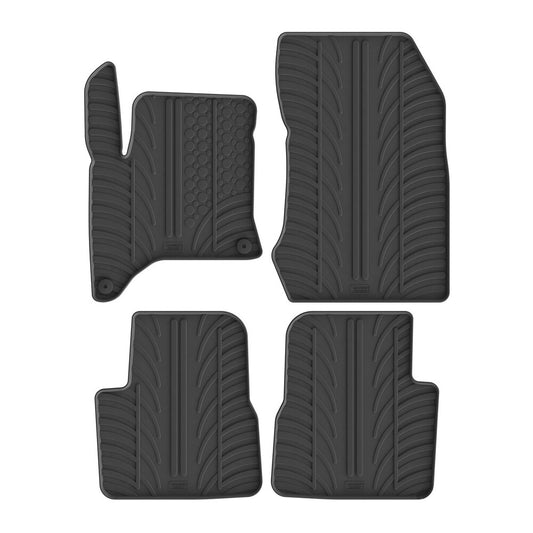24708 - Set tappeti su misura in gomma - compatibile per  Citroen C4 5p (12/24>) Mhev