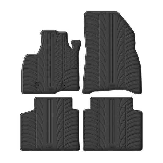 24716 - Set tappeti su misura in gomma - compatibile per  Dacia Bigster 5p (03/25>) benzina, manuale