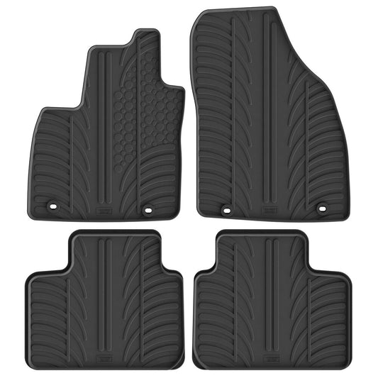 24717 - Set tappeti su misura in gomma - compatibile per  MG ZS (11/24>) benzina, Hev