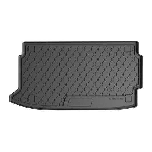 25266 - Vasca baule su misura in gomma sintetica - compatibile per  Hyundai i20 5p (12/20>) baule alto