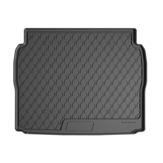 25283 - Vasca baule su misura in gomma sintetica - compatibile per  Citroen Berlingo XL (02/22>) passo lungo -  Opel Combo E-Life XL (02/22>) passo lungo -  Peugeot E-Rifter Long (02/22>) passo lungo