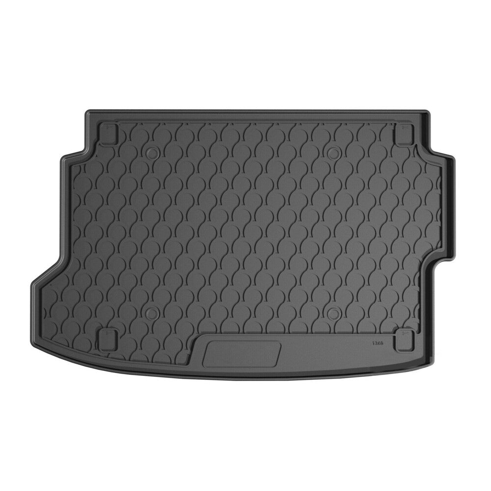 25348 - Vasca baule su misura in gomma sintetica - compatibile per  Hyundai Bayon (08/21>) baule alto, no subwoofer