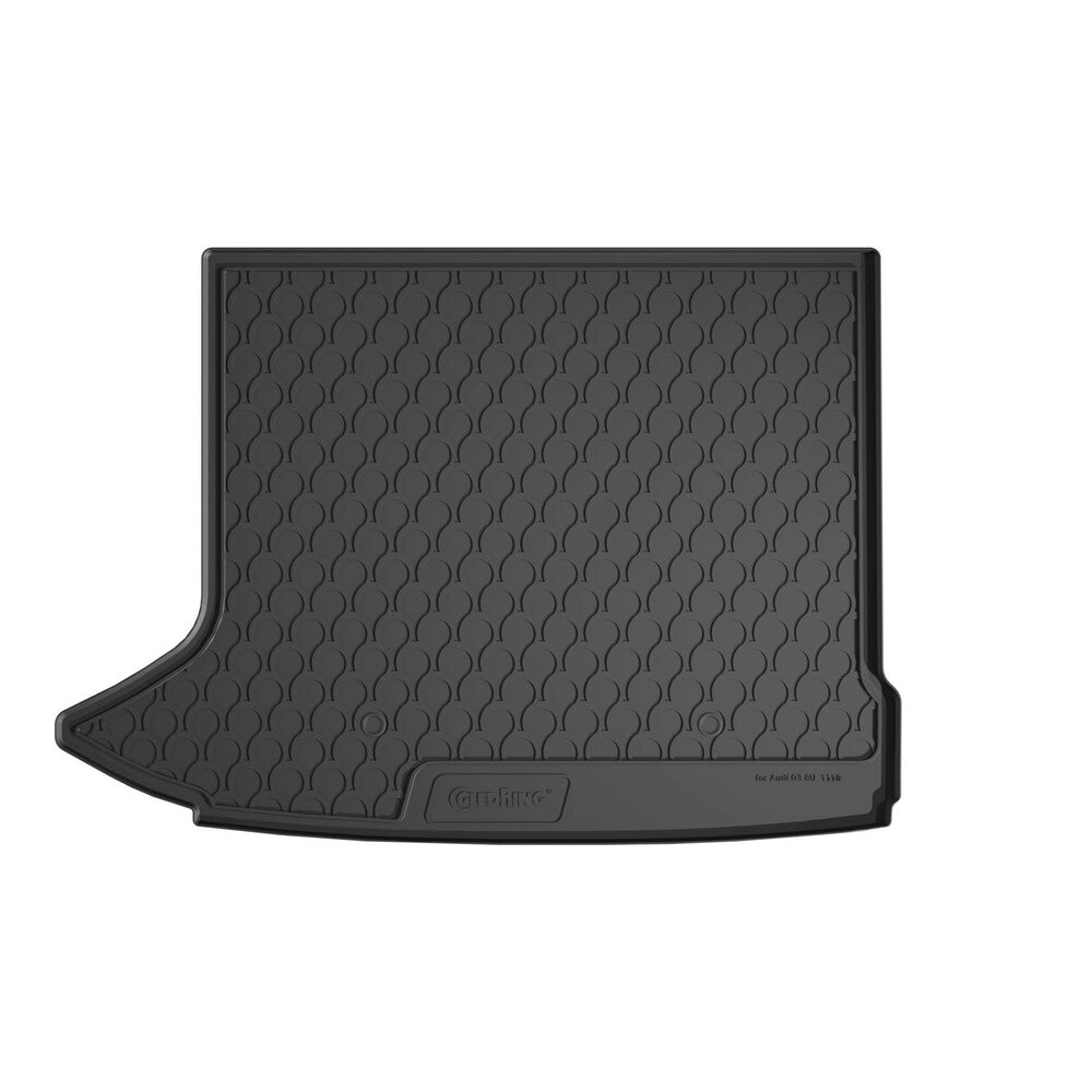 25362 - Vasca baule su misura in gomma sintetica - compatibile per  Audi Q3 (10/11>12/18) baule alto, no rete