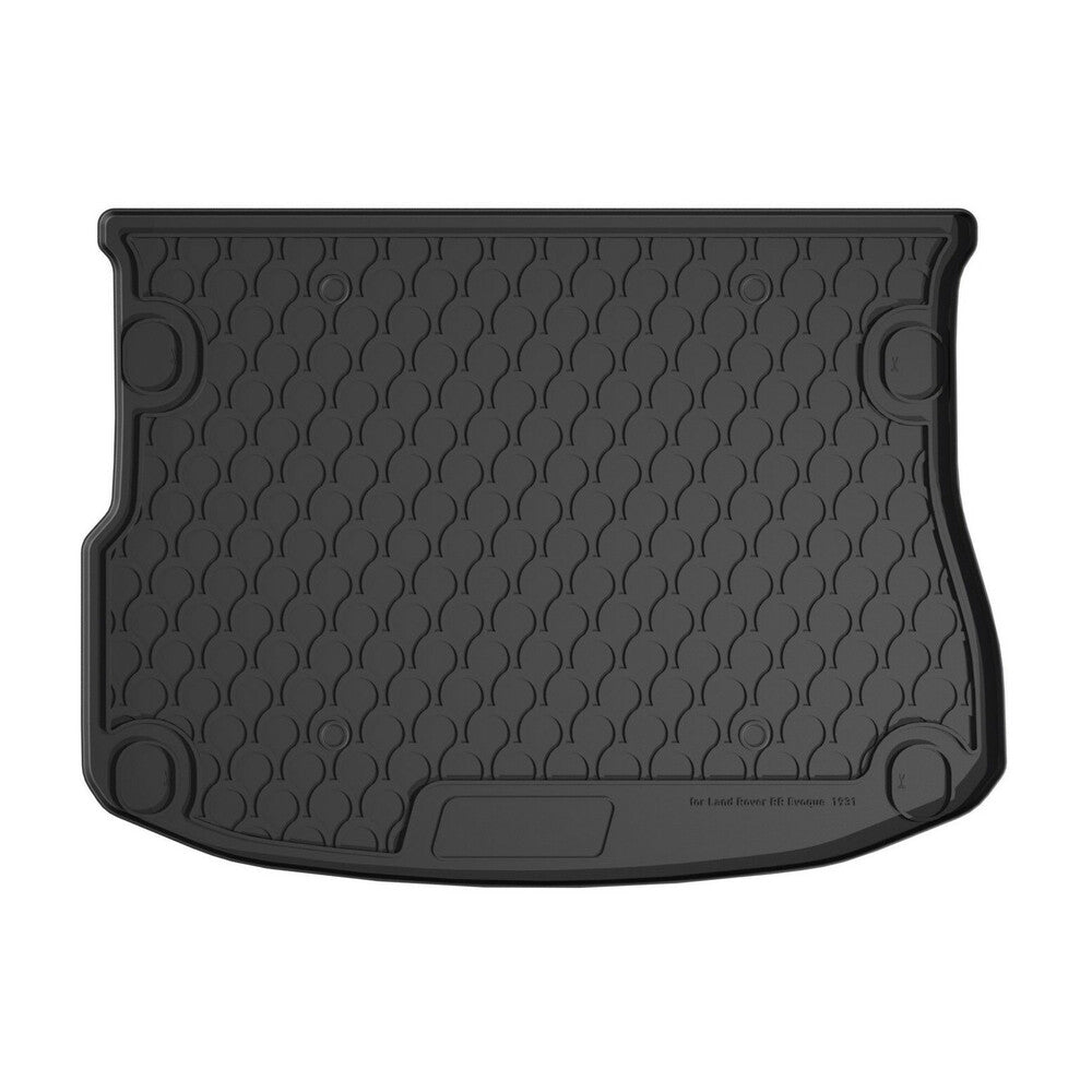 25404 - Vasca baule su misura in gomma sintetica - compatibile per  Land Rover Evoque 3p (04/11>09/18) -  Land Rover Evoque 5p (04/11>12/18)