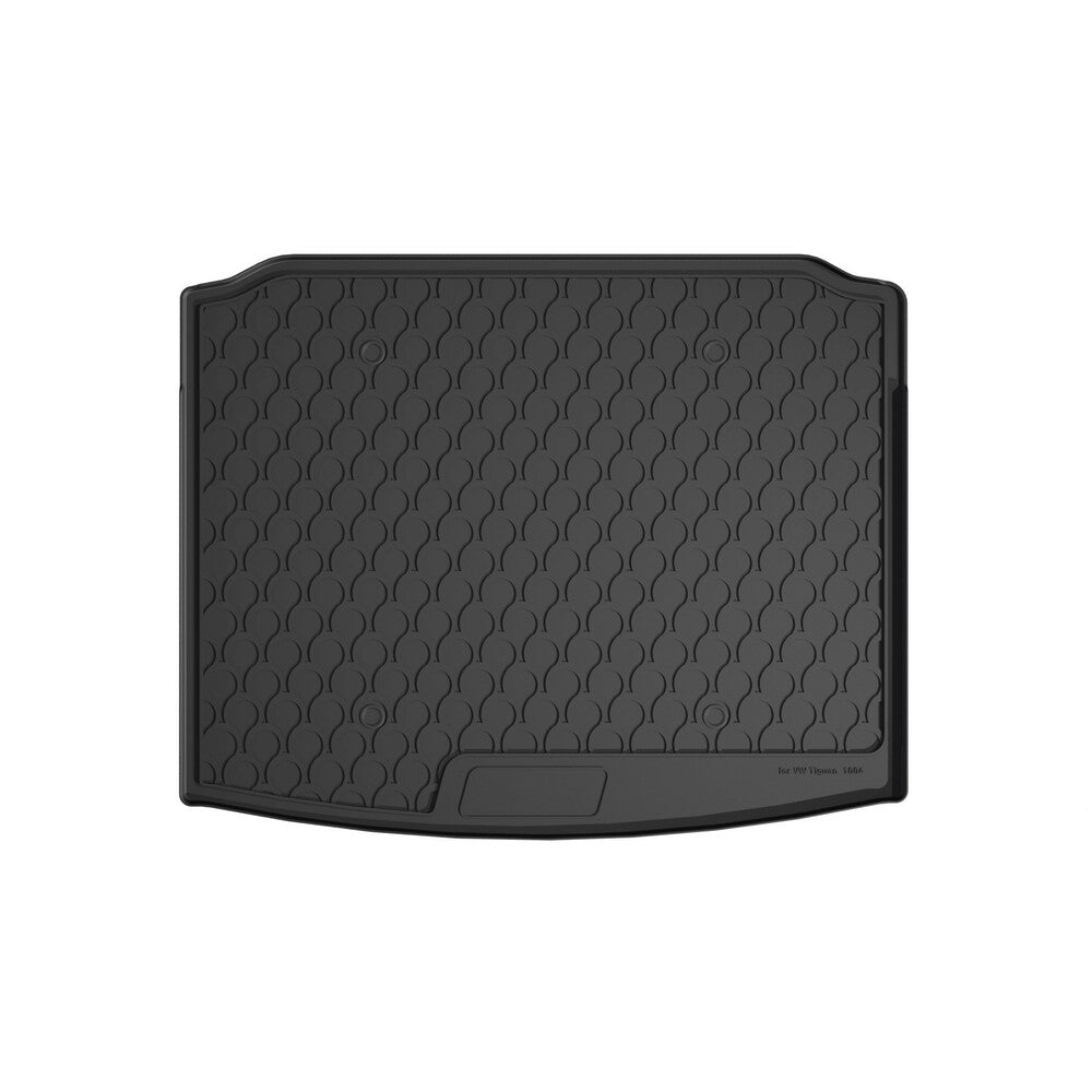 25410 - Vasca baule su misura in gomma sintetica - compatibile per  Volkswagen Tiguan (05/16>11/23) baule basso, no ruota di scorta