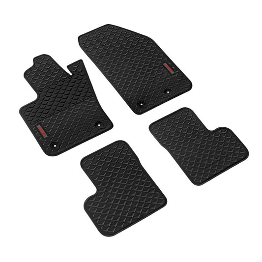 26301 - Pilot, set tappeti su misura in eco gomma - compatibile per Fiat 500X (02/15>)  - Jeep Renegade (09/14>)
