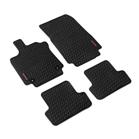 26312 - Pilot, set tappeti su misura in eco gomma - compatibile per Renault Captur (05/13>11/19)  - Renault Clio IV 5p (10/12>07/19)  - Renault Clio IV Generation (08/19>03/20)  - Renault Clio IV Sporter (04/13>03/20)