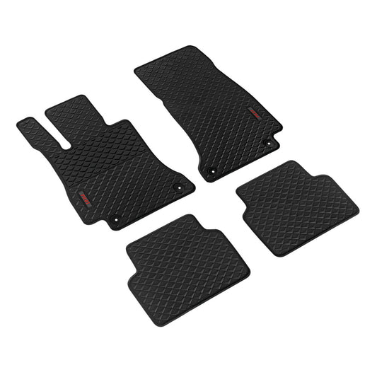 26341 - Pilot, set tappeti su misura in eco gomma - compatibile per Mercedes Classe E 4p (07/16>10/23)  - Mercedes Classe E sw (12/16>10/23)