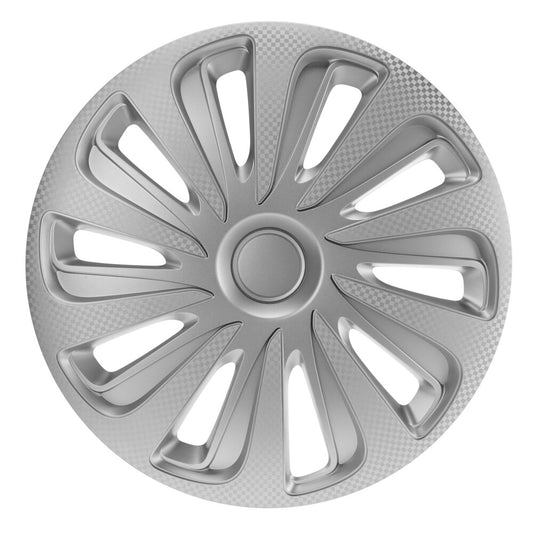 31465 - Kojin Carbon Silver, copricerchio - Ø 13”