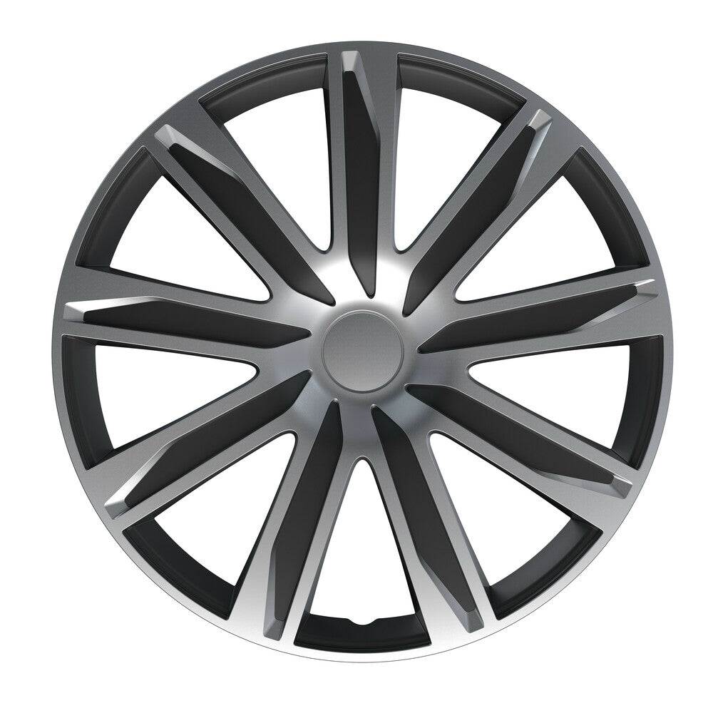 31491 - Raze Silver/Black - Set 4 copricerchi - Ø 14"