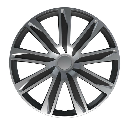 31492 - Raze Silver/Black - Set 4 copricerchi - Ø 15"