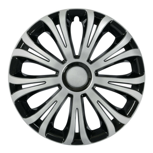 31615 - Avera Silver & Black - Set 4 copricerchi - Ø 13"