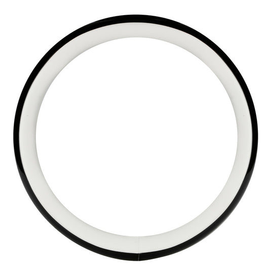 32906 - Aura, coprivolante in Skeentex - M - Ø 37/39 cm - Bianco