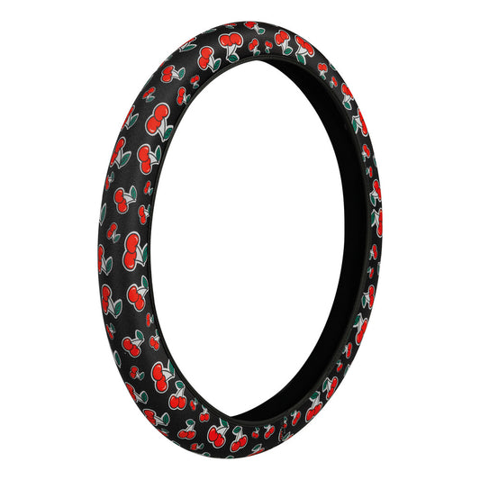 32922 - Skin-Cover, coprivolante elasticizzato in poliestere - Ciliegie - M - Ø 38/40 cm