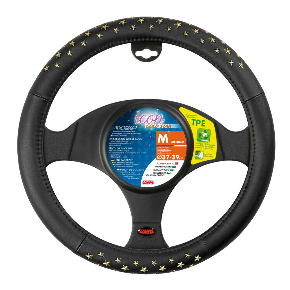 32971 - Icon, coprivolante in Skeentex - M - Ø 37/39 cm - Oro