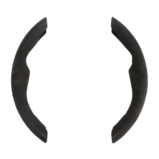 33075 - Grips, coprivolante sportivo in microfibra, universale - Nero