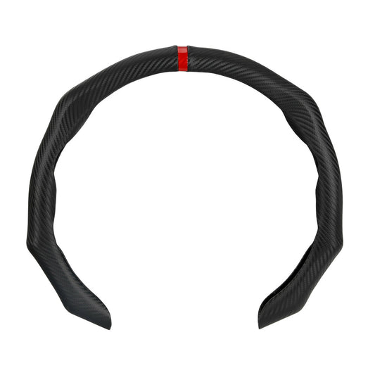 33079 - Over-Grip, coprivolante sportivo in PVC, universale - Carbon-Look