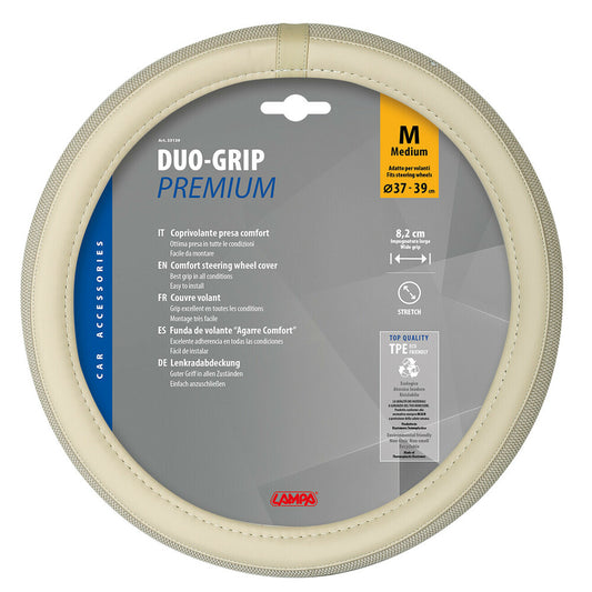 33139 - Duo-Grip, coprivolante in Skeentex - M - Ø 37/39 cm - Beige
