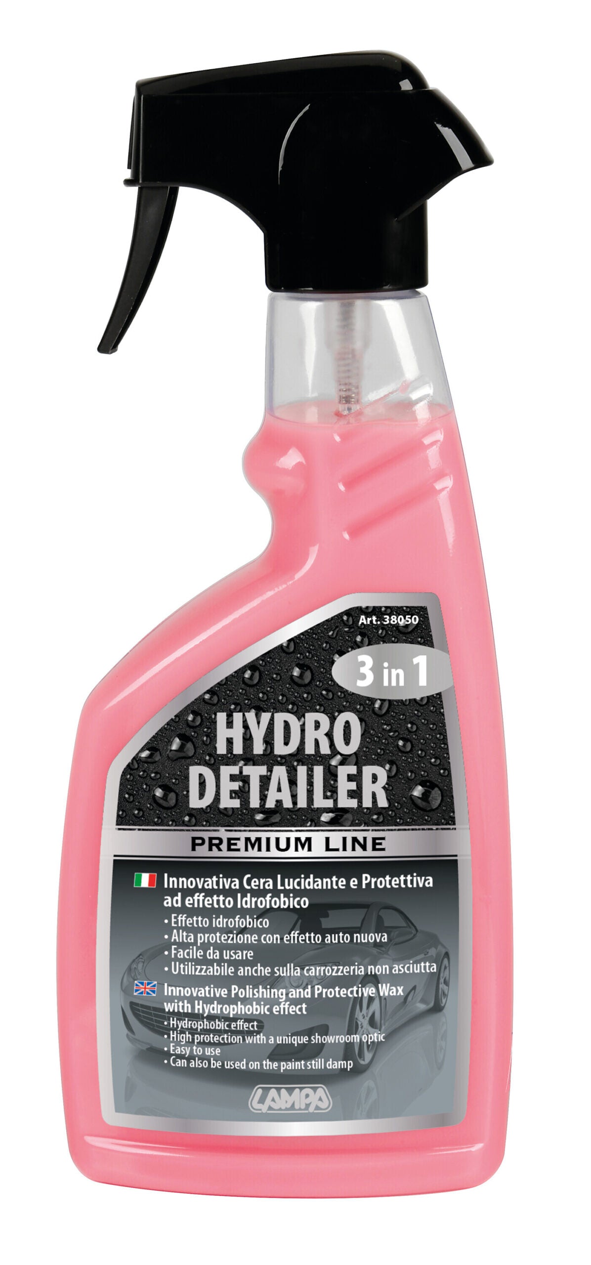 Hydro Detailer - Cera lucidante e protettiva ad effetto idrofobico