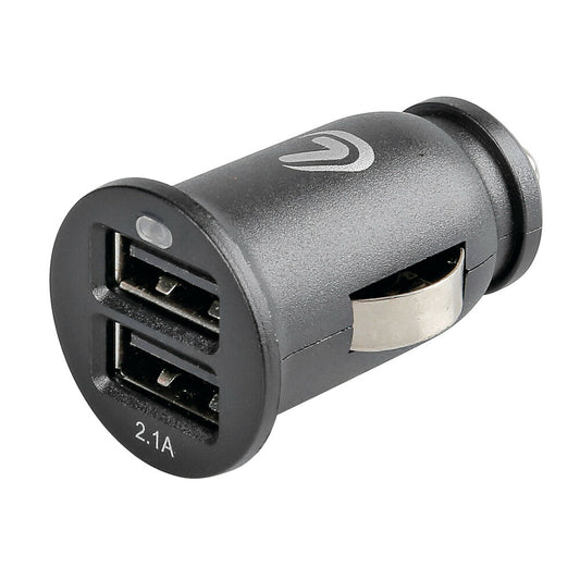 38826 - Plug-in Update, caricabatteria 2 porte Usb - Fast Charge - 2400 mA - 12/24V