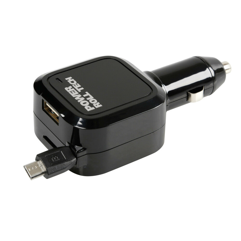 38875 - Caricabatteria Micro Usb con 1 porta Usb - Fast Charge - 3100 mA - 12/24V