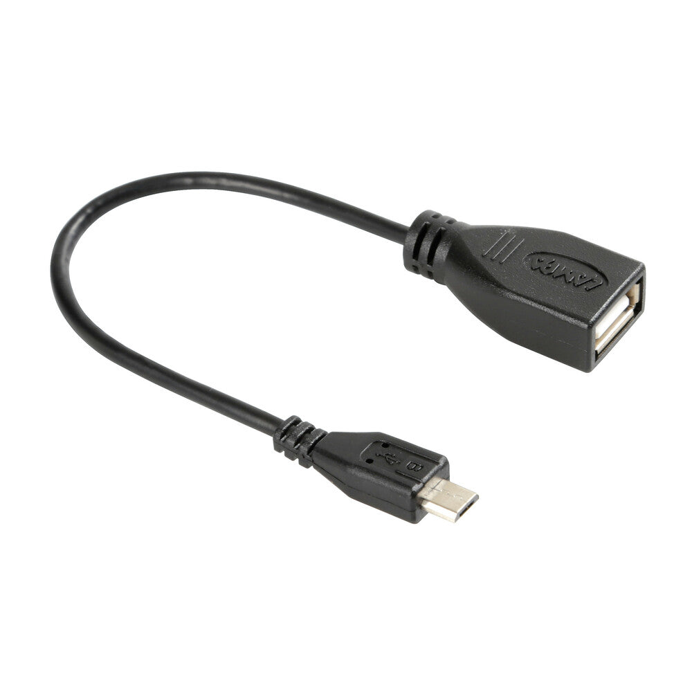 38929 - Cavo OTG Usb > Micro Usb - 20 cm - Nero