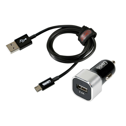 38941 - Kit 2 in 1 Micro Usb - Fast Charge - 12/24V