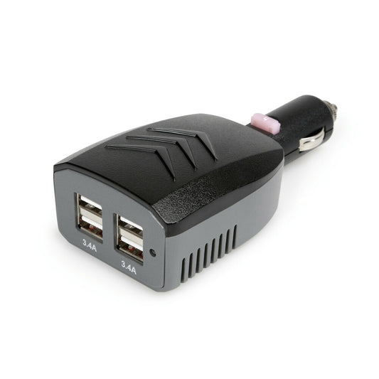 38972 - Caricabatteria 4 porte Usb - 6800 mA - 12/24V