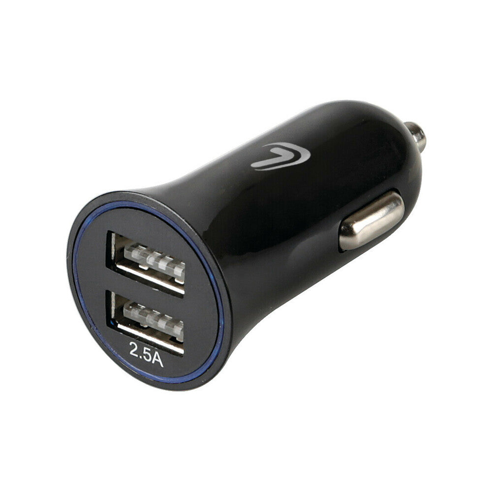 39012 - Caricabatteria 2 porte Usb - 2500 mA - 12/24V