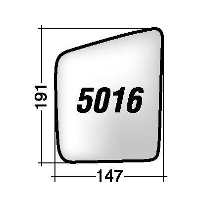 Vetro SPECCHIO RETROVISORE Destro DX RENAULT TRAFIC 1992-1996