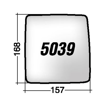 Vetro SPECCHIO RETROVISORE Sinistro SX OPEL COMBO 2001-2012