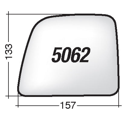 Vetro SPECCHIO RETROVISORE Sinistro SX FORD TRANSIT CONNECT 2013-