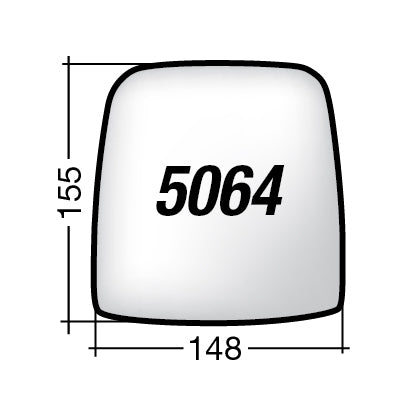 Vetro SPECCHIO RETROVISORE Sinistro SX OPEL VIVARO (B) 2014-2019