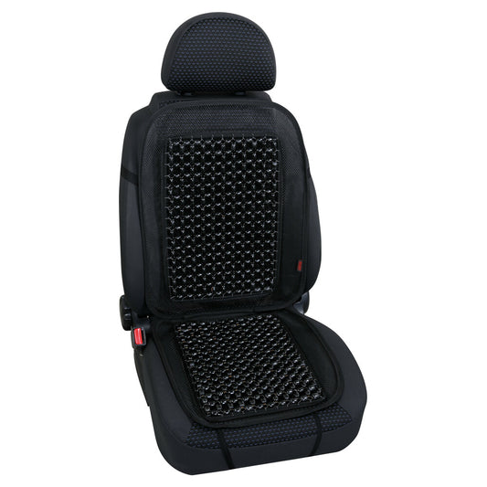54319 - Evoluzione, schienale in palline di legno - Nero