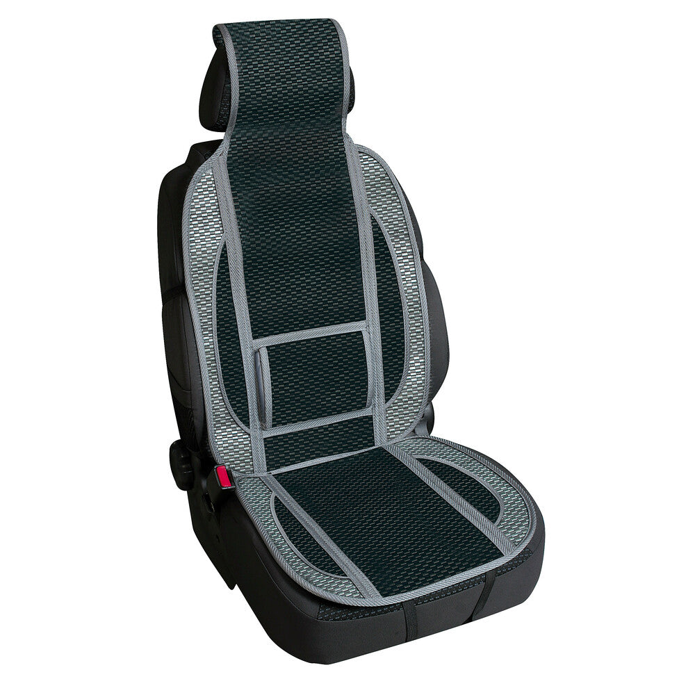 54447 - Fresco-Sport, schienale estivo in fibra naturale di bambù - Nero