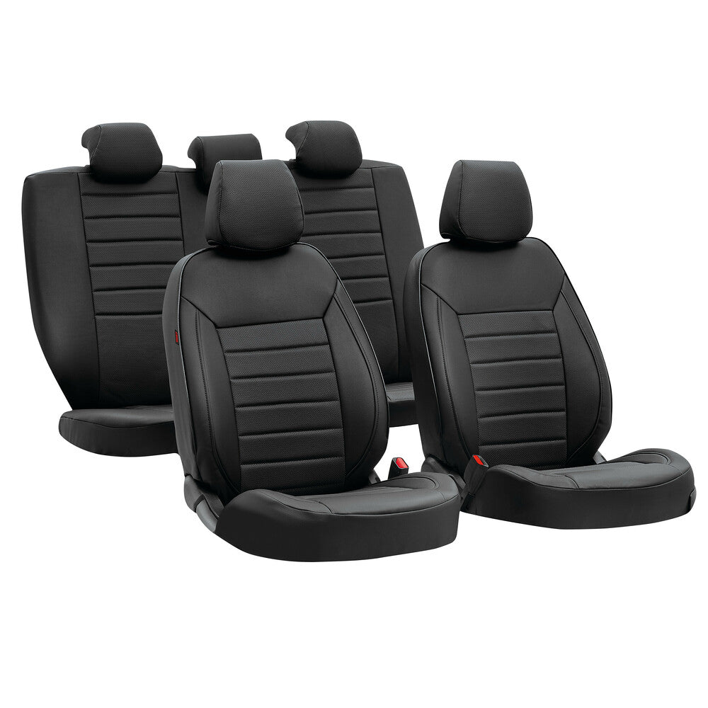 54665 - Luxury, set fodere coordinate in Skeentex - Nero