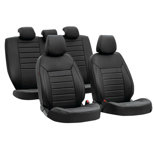54665 - Luxury, set fodere coordinate in Skeentex - Nero