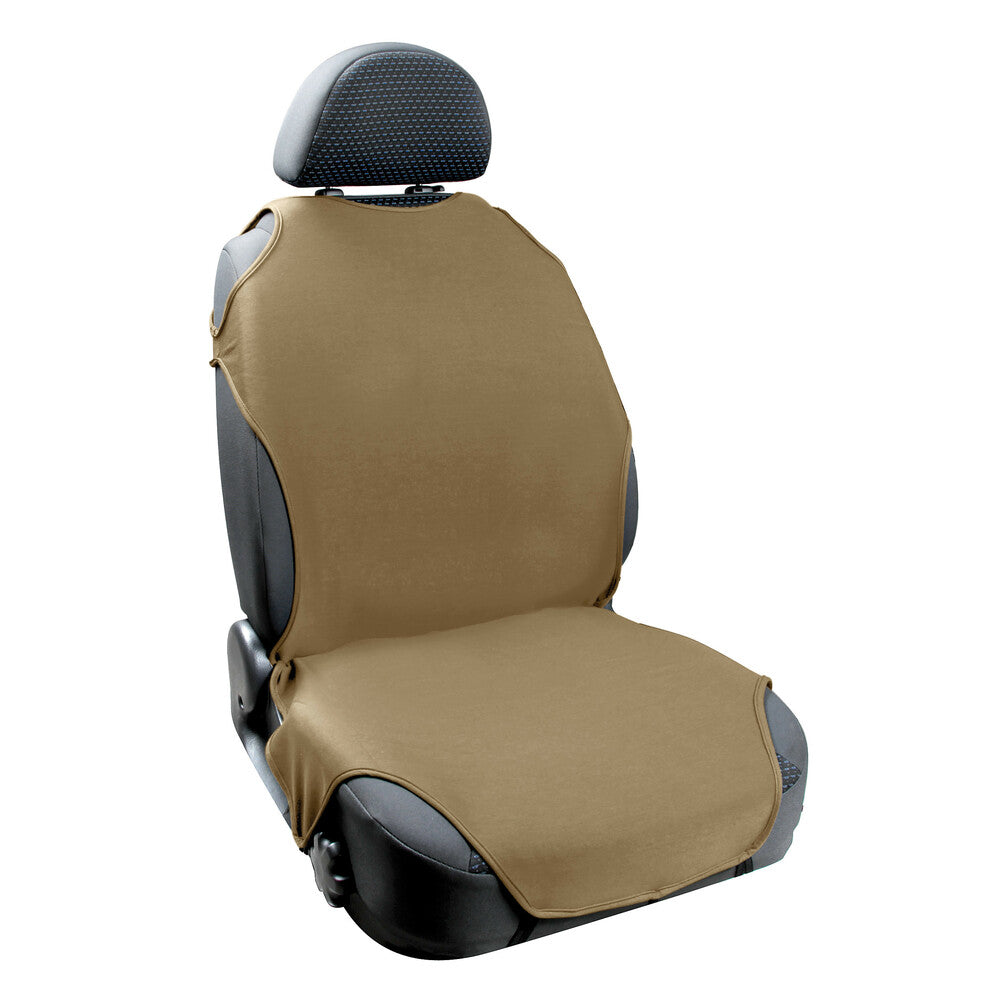55005 - T-Shirt coupè, coprisedile elasticizzato - Beige