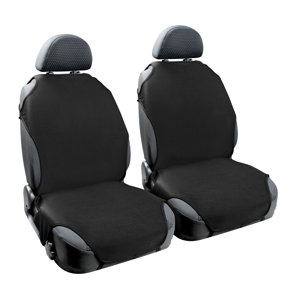 55006 - T-Shirt, coppia coprisedili elasticizzati - Nero