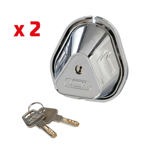 65412 - Vigilant, kit 2 serrature aggiuntive per porte veicoli commerciali