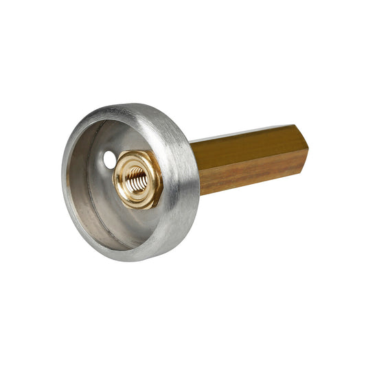 67125 - Adattatore GPL - Dish (Italia) - M16x1,5 - 98 mm - Ottone / Acciaio inox